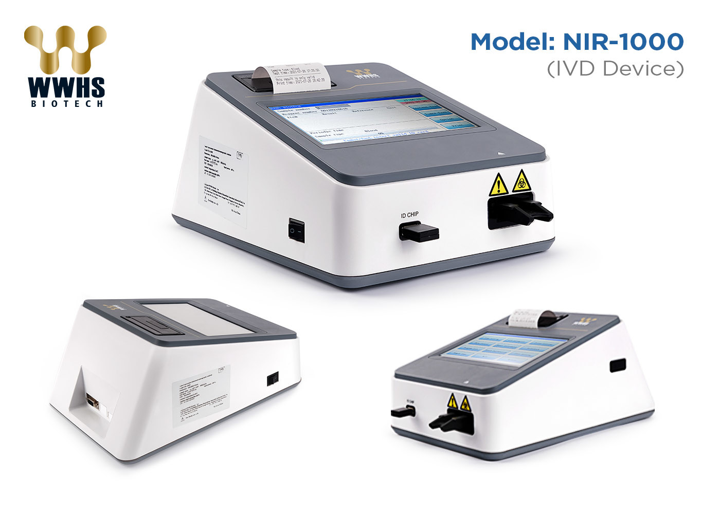 Dispositivo fluorescente asciutto NIR-1000 dell'analizzatore IVD di dosagggio immunologico di alta sensibilità